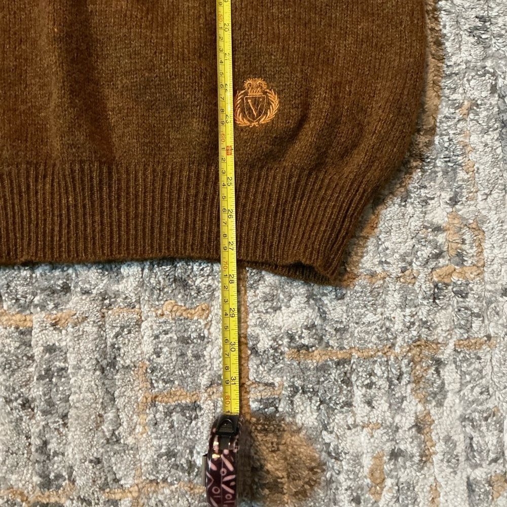 VINTAGE VALENTINO UOMO WOOL SWEATER! EUC! SIZE L - Picture 6 of 8